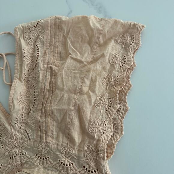 Amuse Society Moonrise Dress in Almond Cream Size Small - Picture 3 of 10